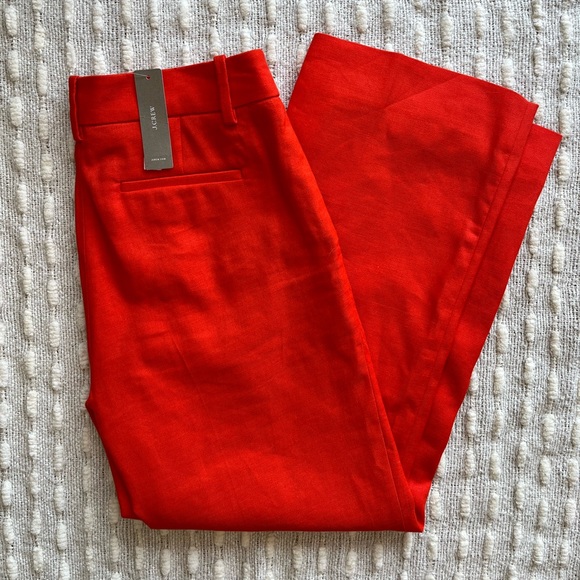 NWT J. Crew Linen Pants - Picture 2 of 5